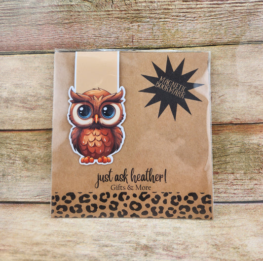Magnetic Bookmark - Owl