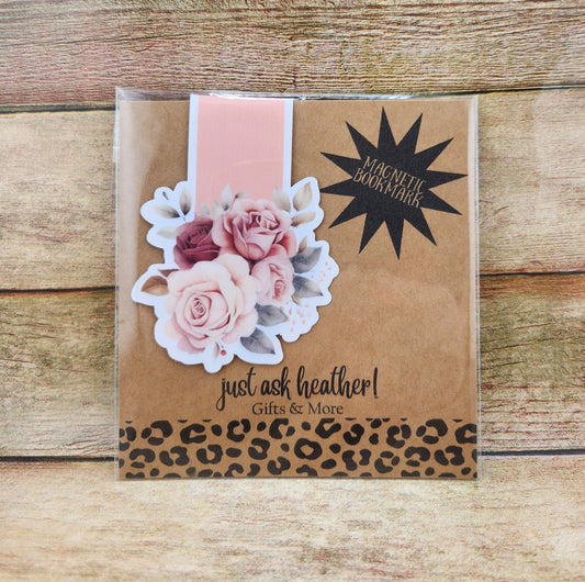 Magnetic Bookmark - Roses