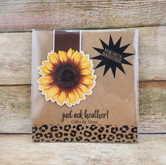 Magnetic Bookmark - Sunflower