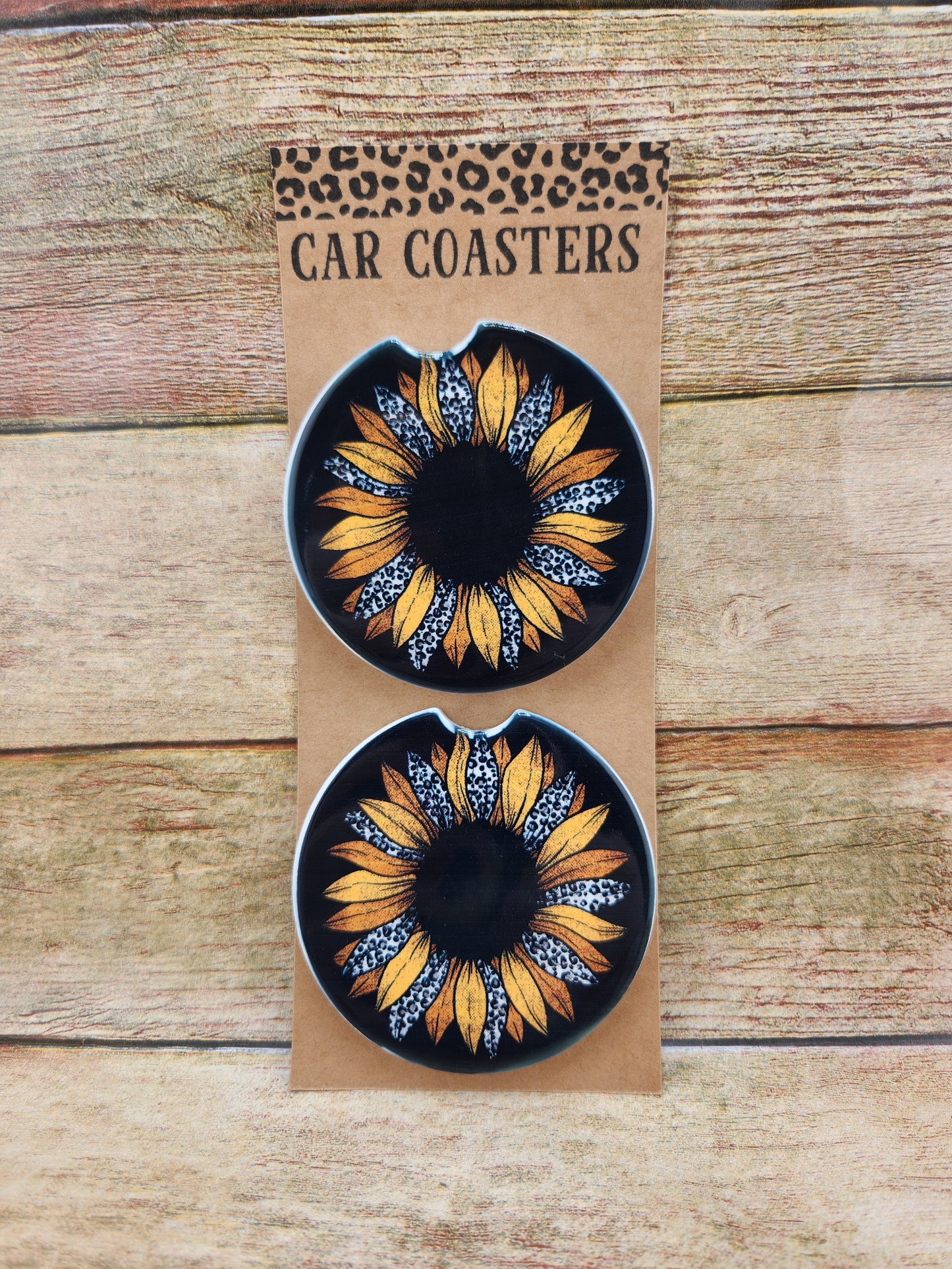 Car Coaster - Sunflower
