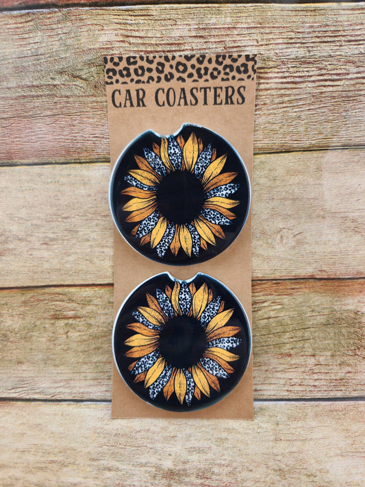 Car Coaster - Sunflower