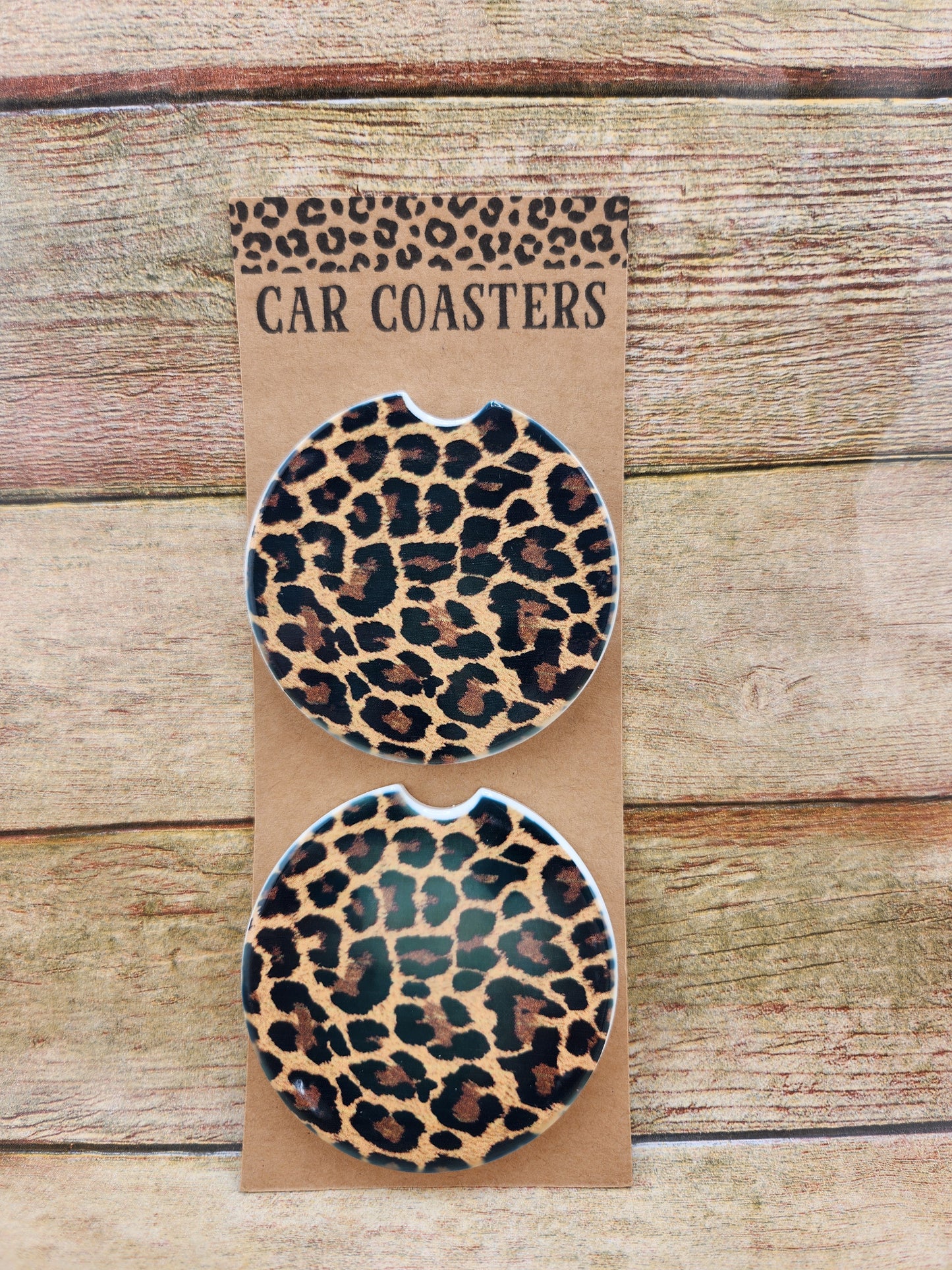 Car Coaster - Leopard