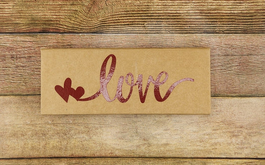 Note Pad Caddy - Love