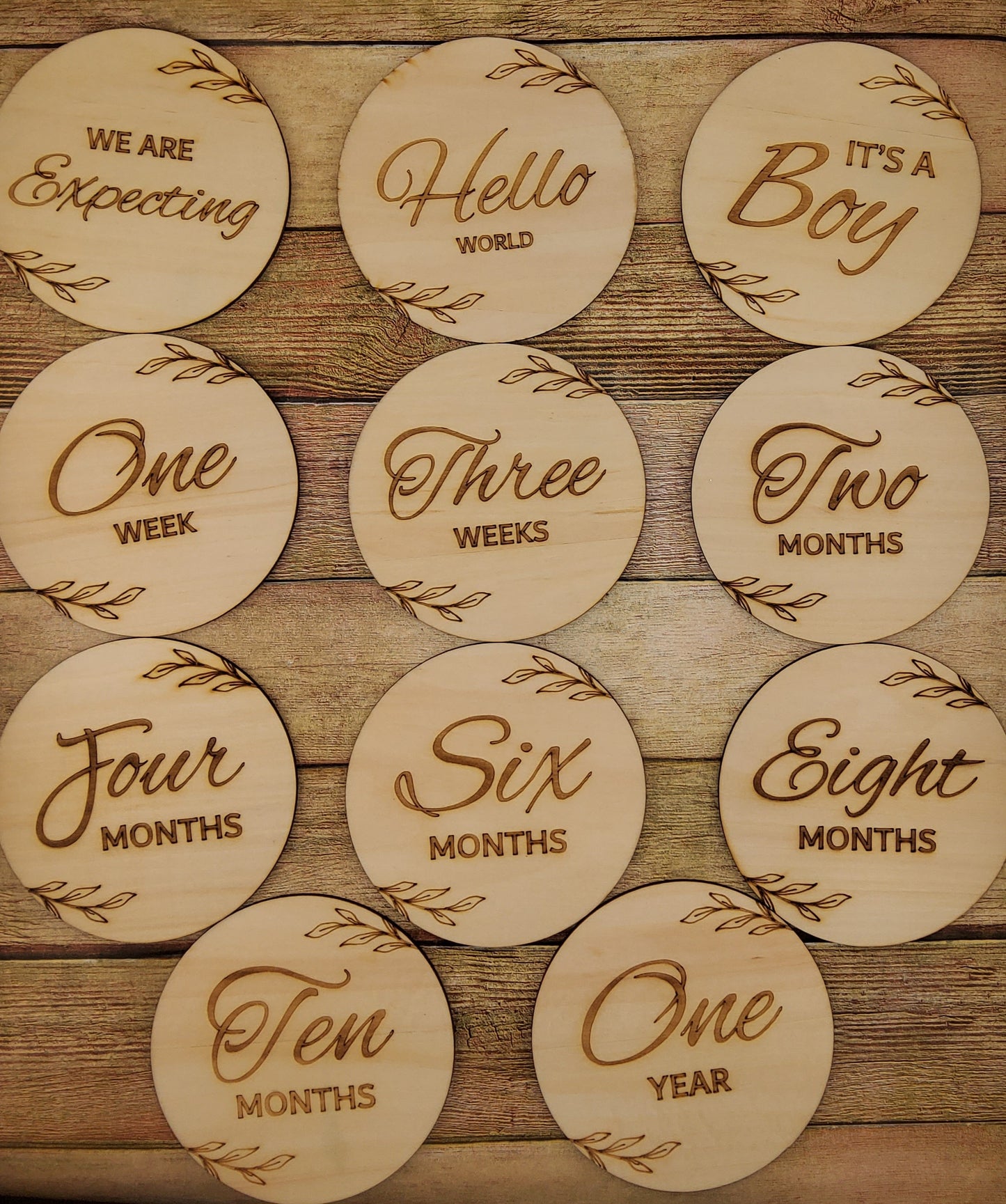 Infant Milestone Discs