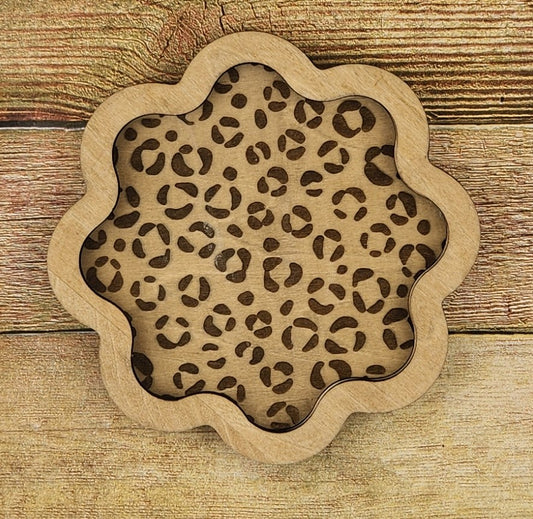Valet/Trinket Tray - Leopard Print