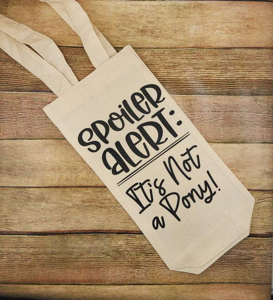 Wine Bag - Spoiler Alert