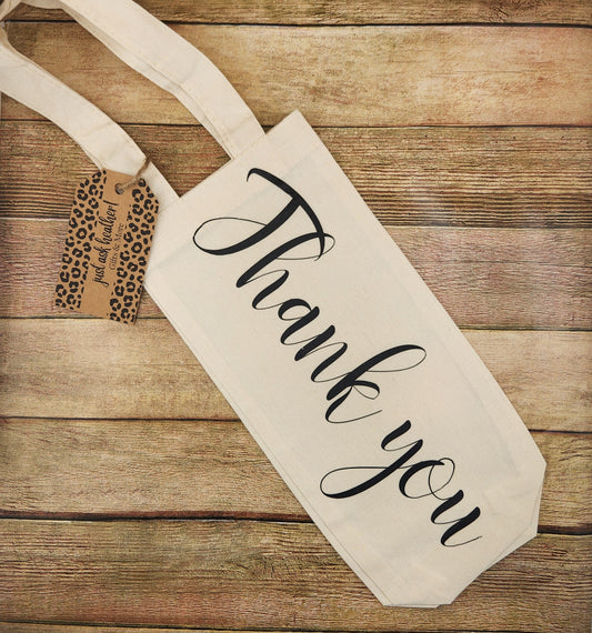 Wine Bag - Thank you