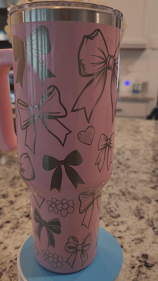 Tumbler - Pink Coquette Tumbler