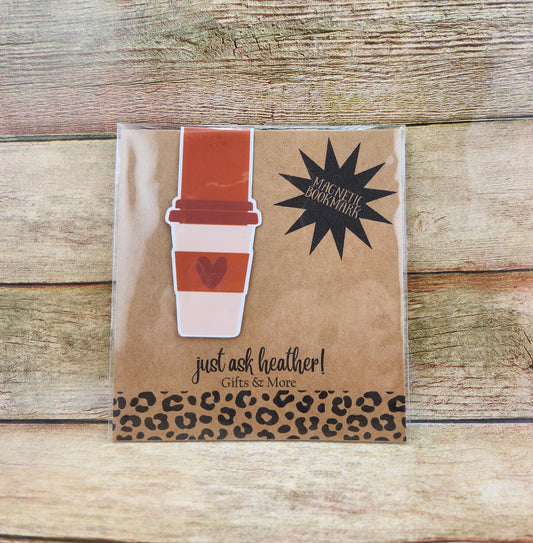 Magnetic Bookmark - Coffee
