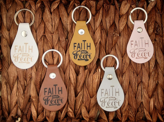 Keychain - Faith over Fear