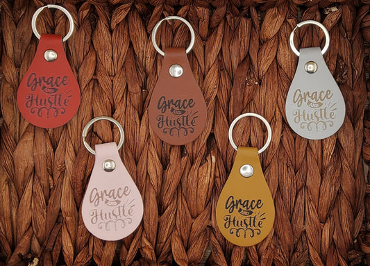 Keychain - Grace and Hustle