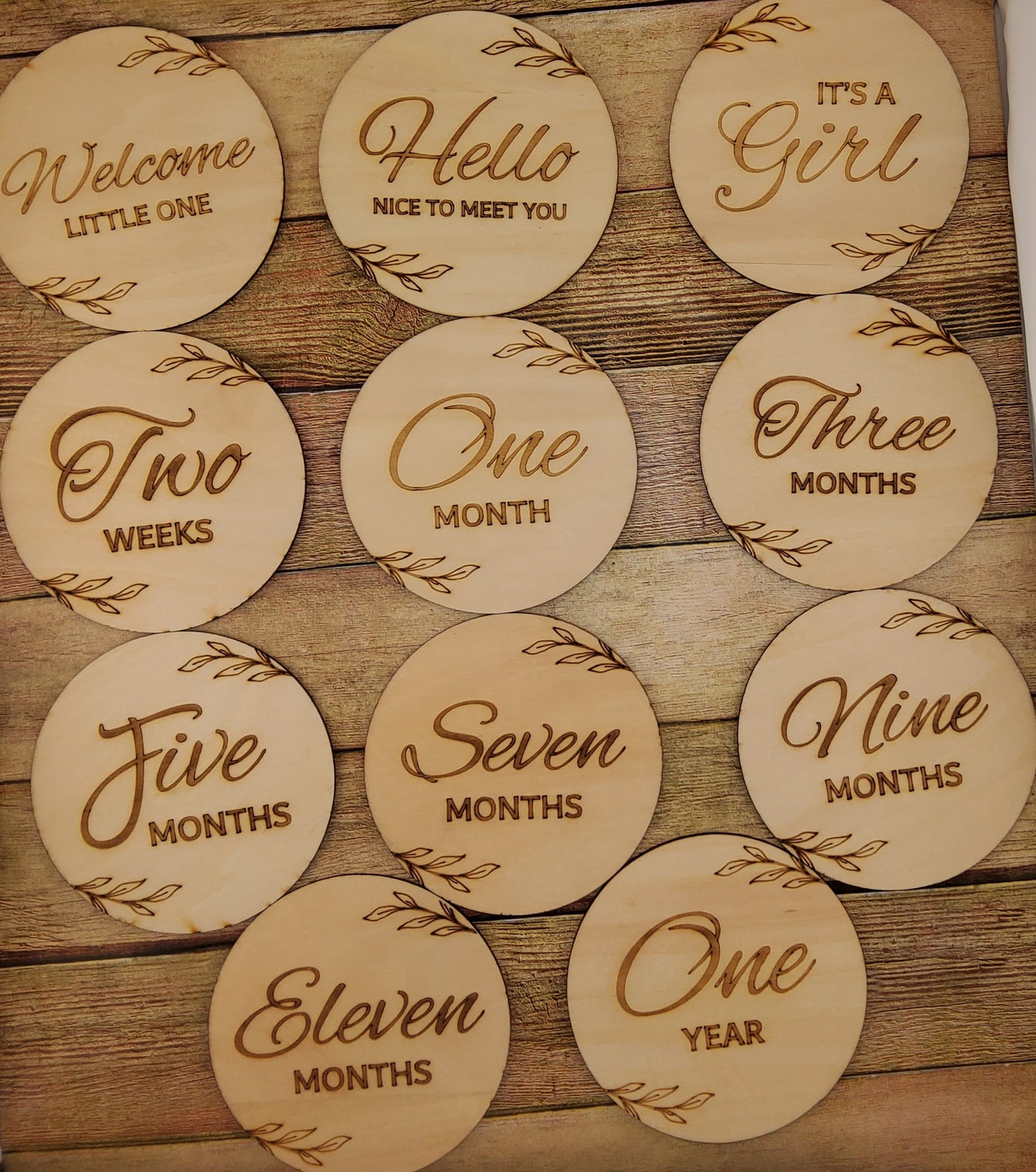 Infant Milestone Discs